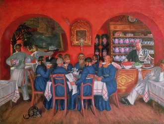 Café de Moscú, 1916